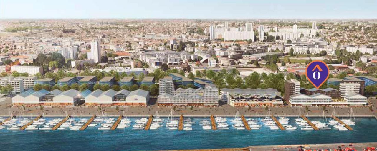 Montempo Apparthotel Bordeaux Centre - Bassins A Flot Exteriör bild