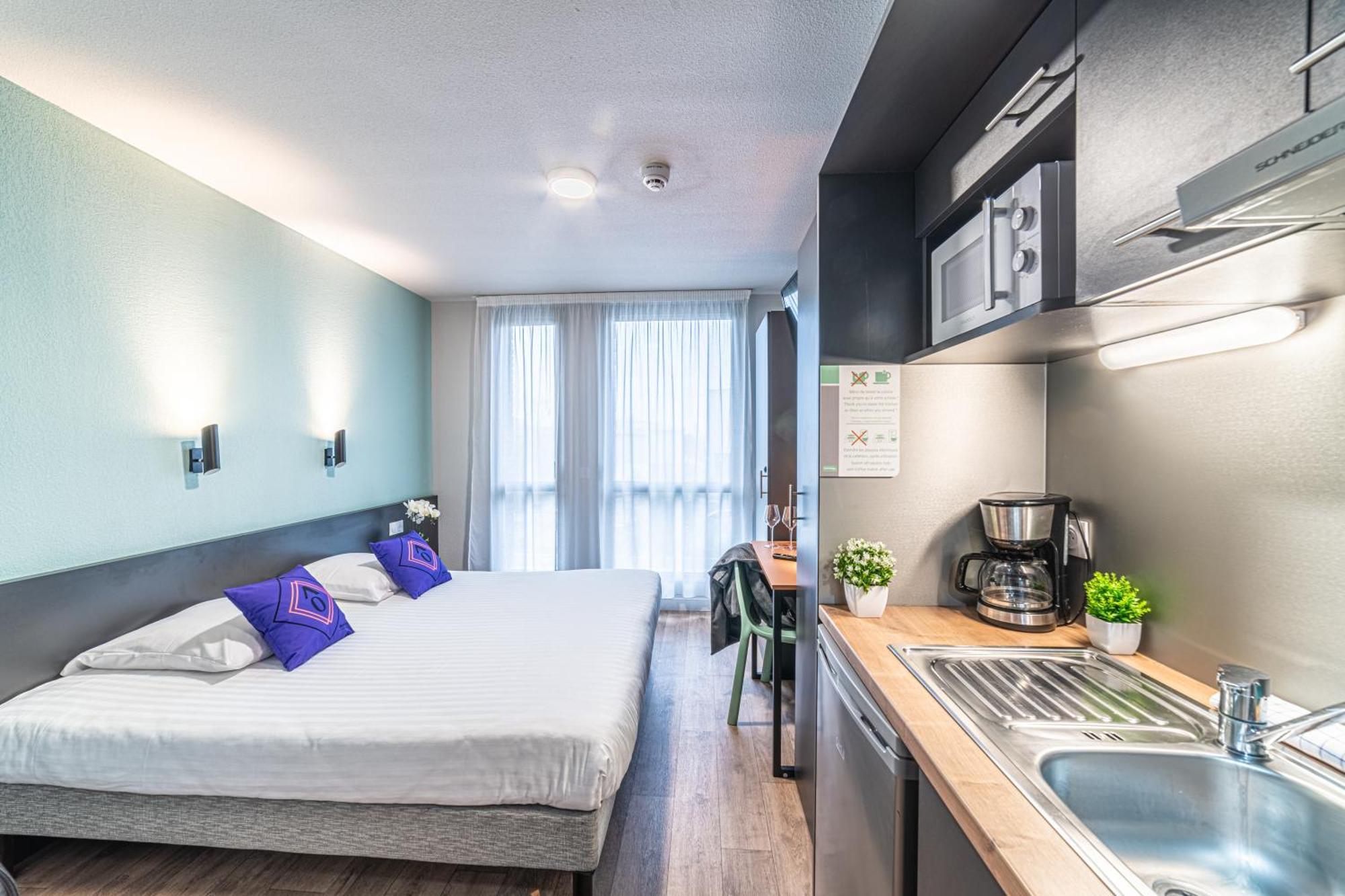 Montempo Apparthotel Bordeaux Centre - Bassins A Flot Exteriör bild