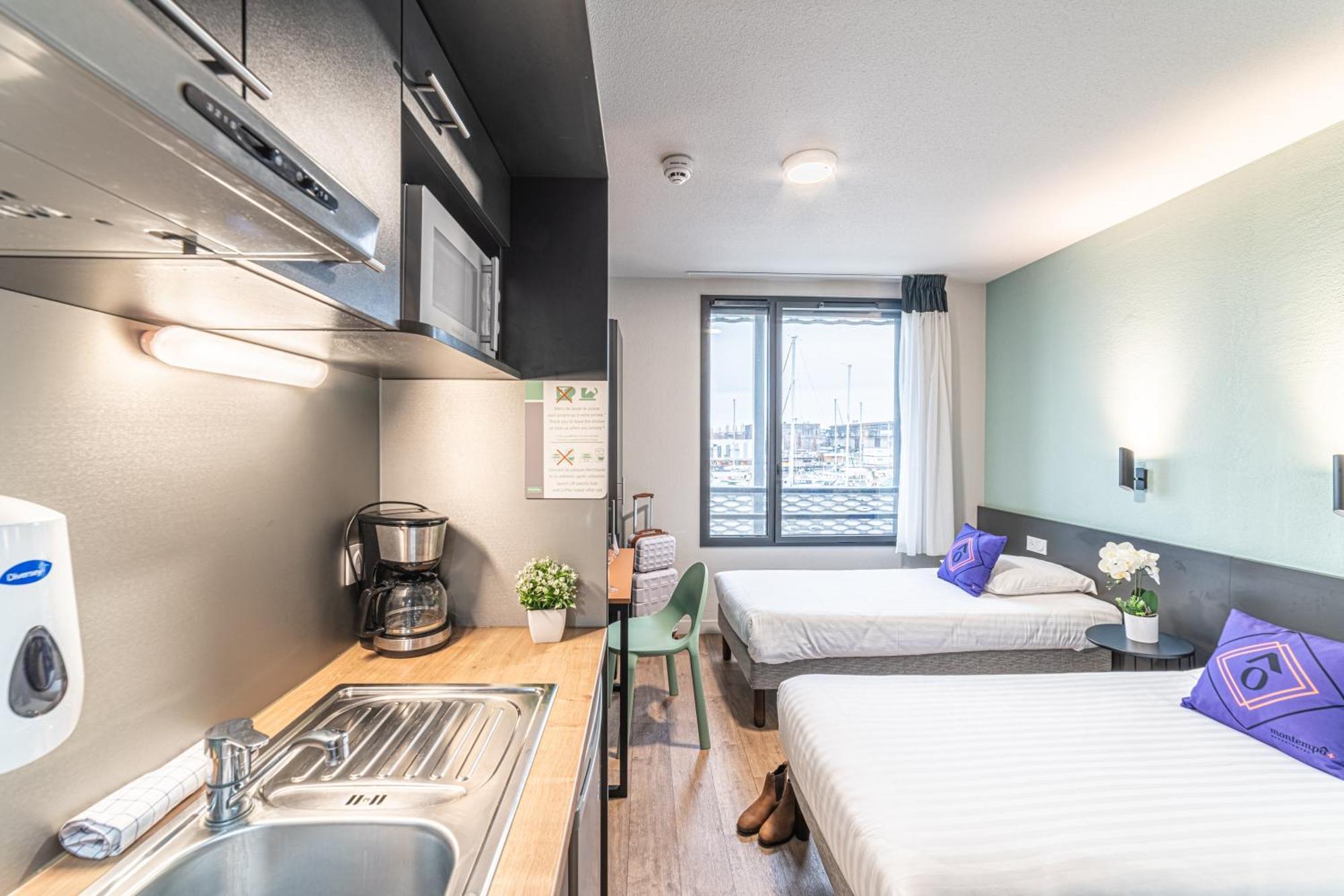 Montempo Apparthotel Bordeaux Centre - Bassins A Flot Exteriör bild